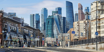 37 этаж башни &laquo;Федерация&raquo;: вид на Москва-Сити из офиса обходчиков санкций