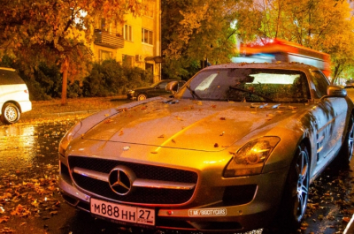 Единственный SLS AMG в Хабаровске