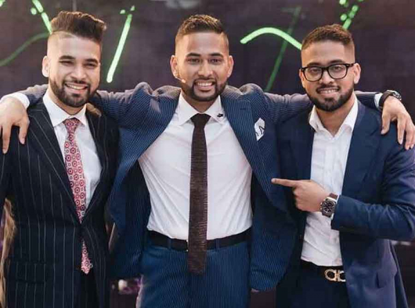 Scam-styled marketing with a premium gloss &mdash; the Islam brothers Monir, Moyn and Ehsaan perfect the formula