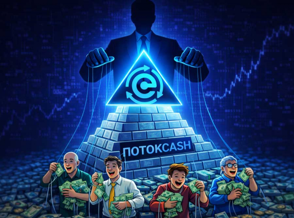 Potok Cash и Mercury Global: фейковая крипта eCurrency (ECR), нарисованный курс и пирамида, живущая за счёт новых жертв